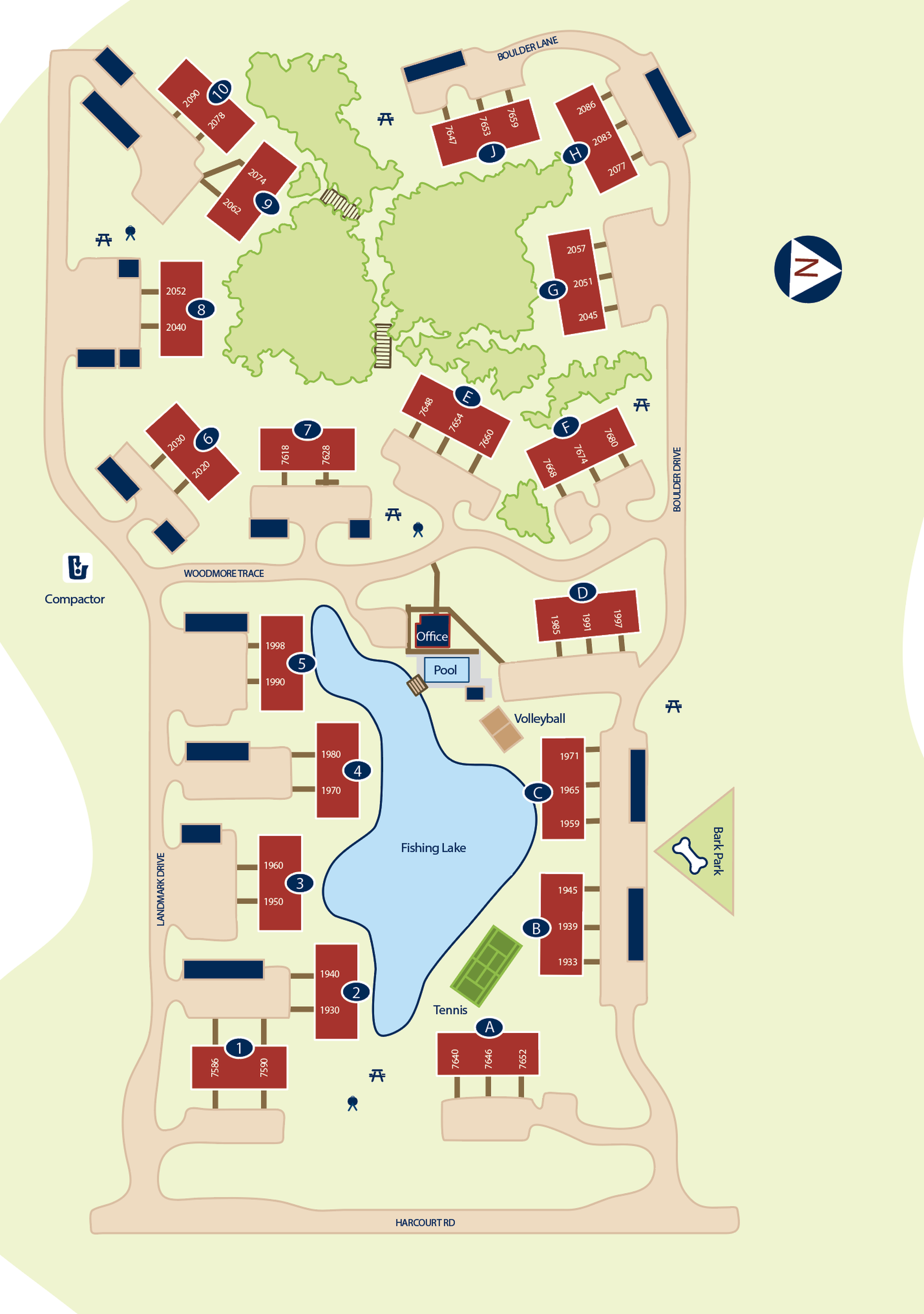 Floor Plans Landmark Apartments